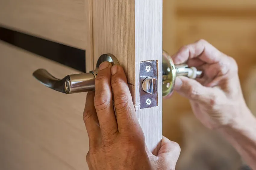 Door repair and alignment